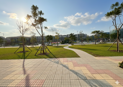 GẠCH TERRAZZO SECOIN TẠI DỰ ÁN VLASTA THỦY NGUYÊN – DẤU ẤN VẬT LIỆU BỀN VỮNG TRONG ĐÔ THỊ HIỆN ĐẠI